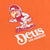 Deus Ex Machina Raptor T-Shirt - Tangerine Tango