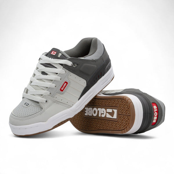 Globe Fusion Shoes - Grey/Dark Grey - Pretend Supply Co.