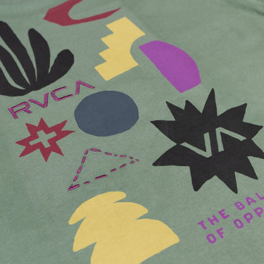 RVCA Paper Cuts T-Shirt - Surplus - Pretend Supply Co.