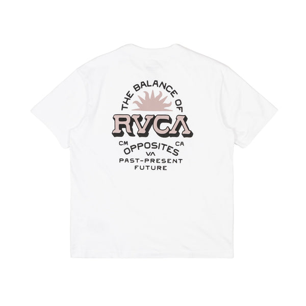 RVCA Type Set T-Shirt - White - Pretend Supply Co.