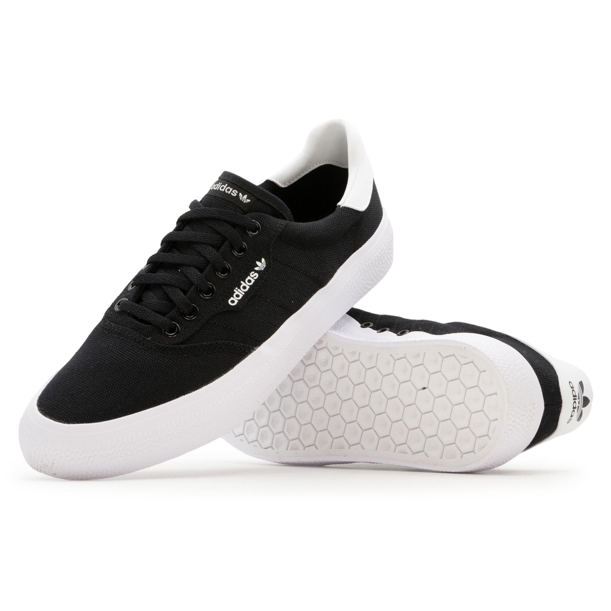 Adidas 3mc black & white contrast canvas shoes Outlet