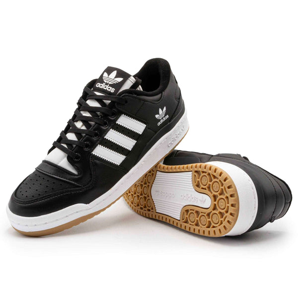 Adidas Forum 84 Low ADV Shoes - Core Black/Cloud White/Cloud White - Pretend Supply Co.