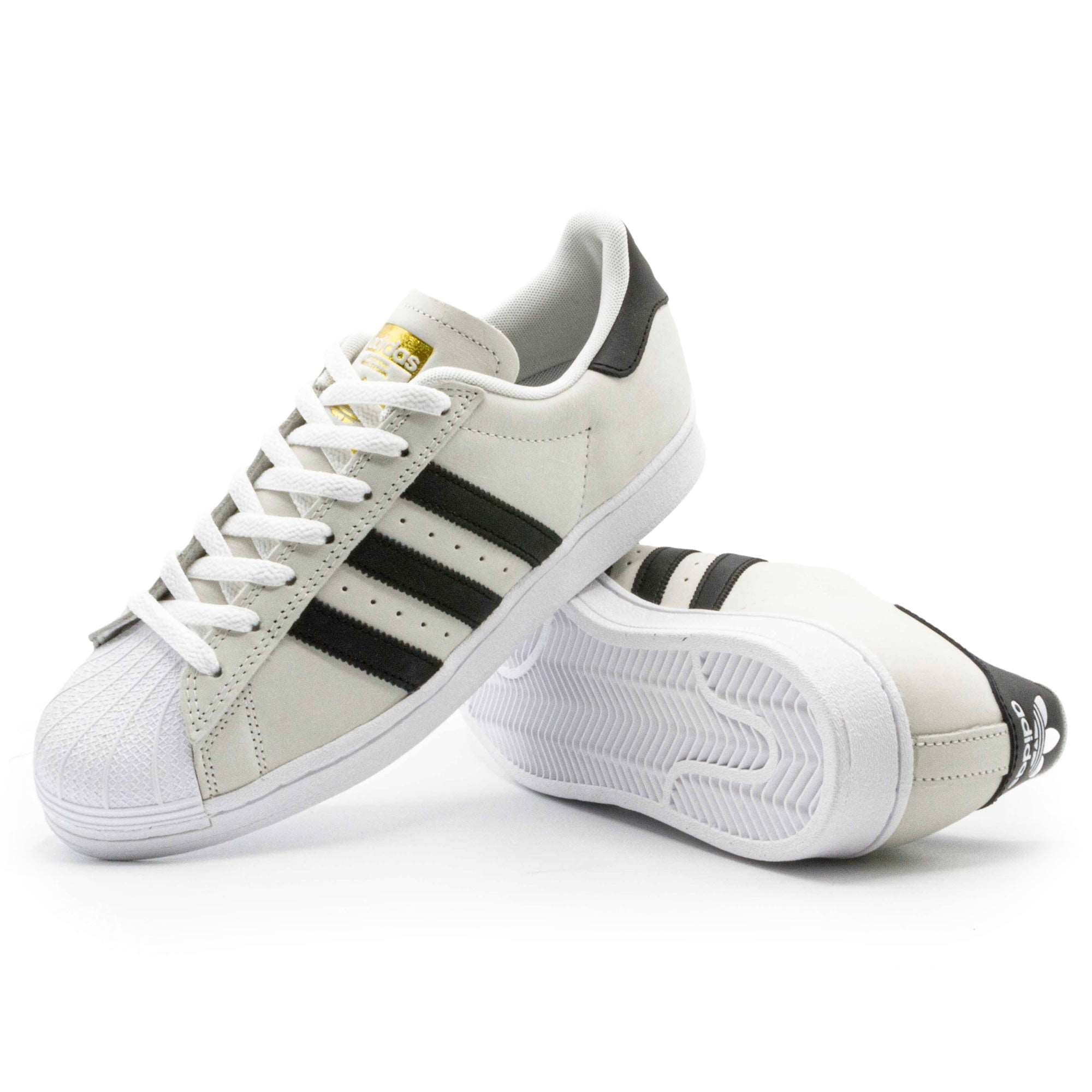 Superstar cloud white  core black  gold metallic Clearance