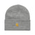 Carhartt WIP Chase Beanie - Grey Heather/Gold - Pretend Supply Co.