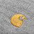 Carhartt WIP Chase Beanie - Grey Heather/Gold - Pretend Supply Co.