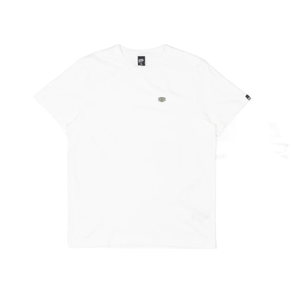 Deus Ex Machina Shield Standard T-Shirt - White - Pretend Supply Co.