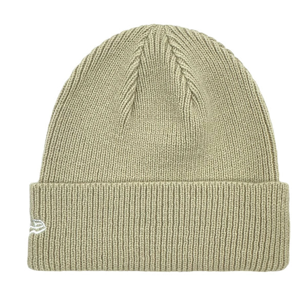 New Era Wool Cuff Beanie - Stone - Pretend Supply Co.