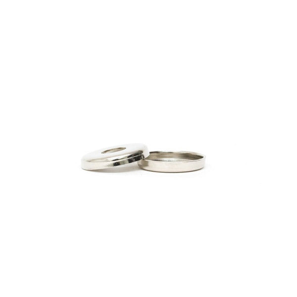 Sushi Bottom Bushing Washers - Silver - Pretend Supply Co.