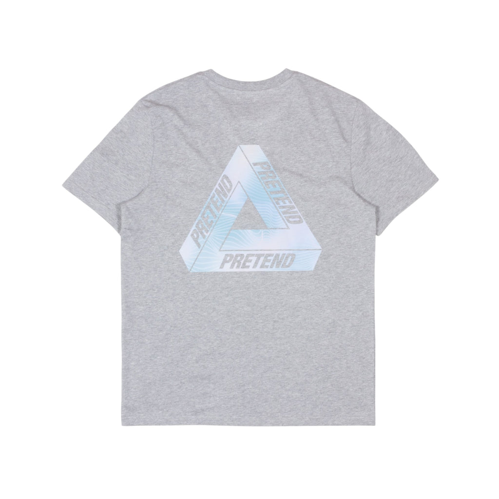 Pretend Triangle T-Shirt - Heather Grey