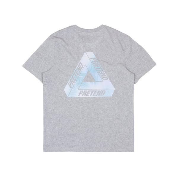 Pretend Triangle T-Shirt - Heather Grey