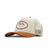 New Era Oval Patch 9FORTY E-Frame Trucker Cap - Cream/Suede