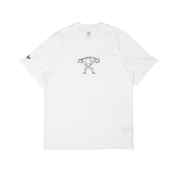 Adidas Shmoo Lifter T - Shirt - White - Pretend Supply Co.