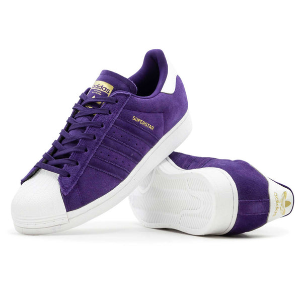 Adidas Superstar ADV Shoes - Collegiate Purple/Zero Metalic/Gold metallic - Pretend Supply Co.