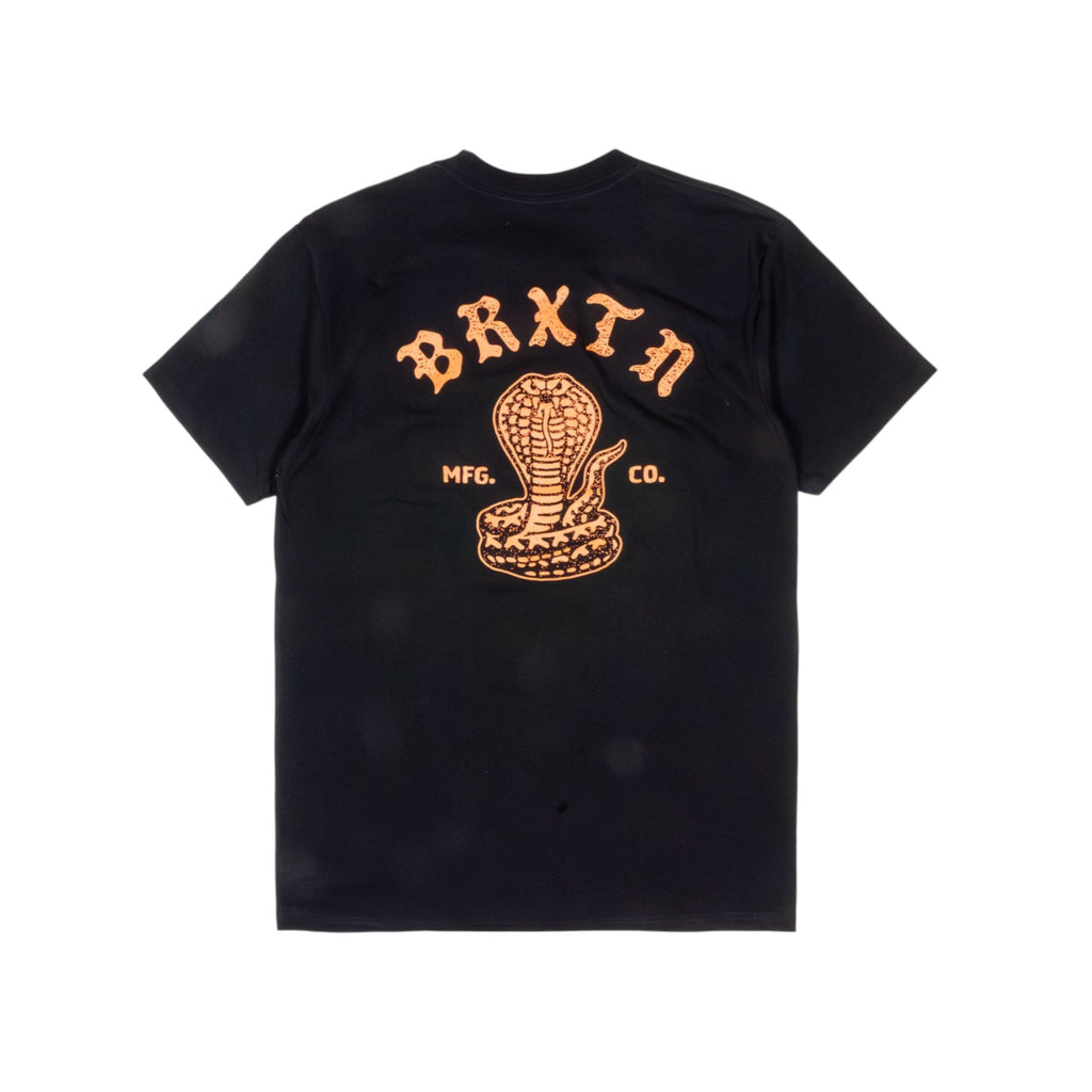 Brixton Darver T-Shirt - Black - Pretend Supply Co.