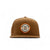 Brixton Oath III Snapback Cap - Pinecone Brown - Pretend Supply Co.