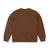 Brixton Parsons Patch Crew Sweatshirt - Pinecone Brown - Pretend Supply Co.