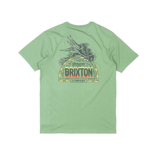 Brixton Raven T-Shirt - Laurel Wreath - Pretend Supply Co.