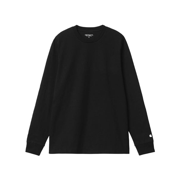 Carhartt WIP Base Longsleeve T-Shirt - Black - Pretend Supply Co.