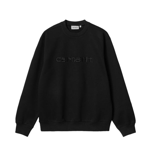 Carhartt WIP Carhartt Crew Sweatshirt - Black/Black - Pretend Supply Co.