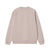 Carhartt WIP Chase Crew Sweatshirt - Dusky Beige/Gold - Pretend Supply Co.