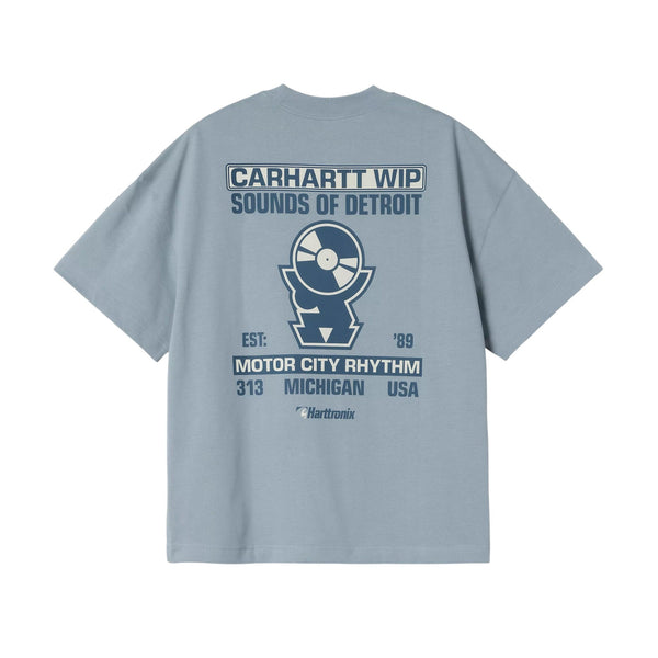 Carhartt WIP Harttronix T-Shirt - Frosted Blue - Pretend Supply Co.