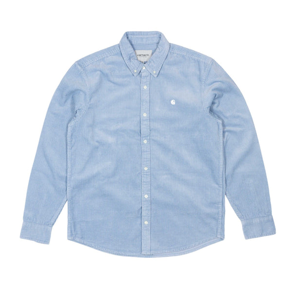 Carhartt WIP Madison Cord Shirt - Dusty Ice - Pretend Supply Co.