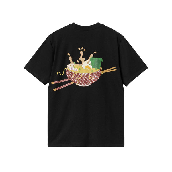 Carhartt WIP Noodle Soup T-Shirt - Black - Pretend Supply Co.