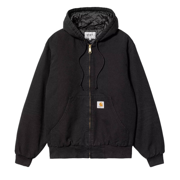 Carhartt WIP OG Active Dearborn Canvas Jacket - Black Aged - Pretend Supply Co.