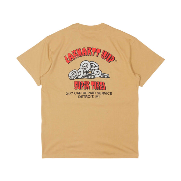 Carhartt WIP Super Tired T-Shirt - Peanut - Pretend Supply Co.