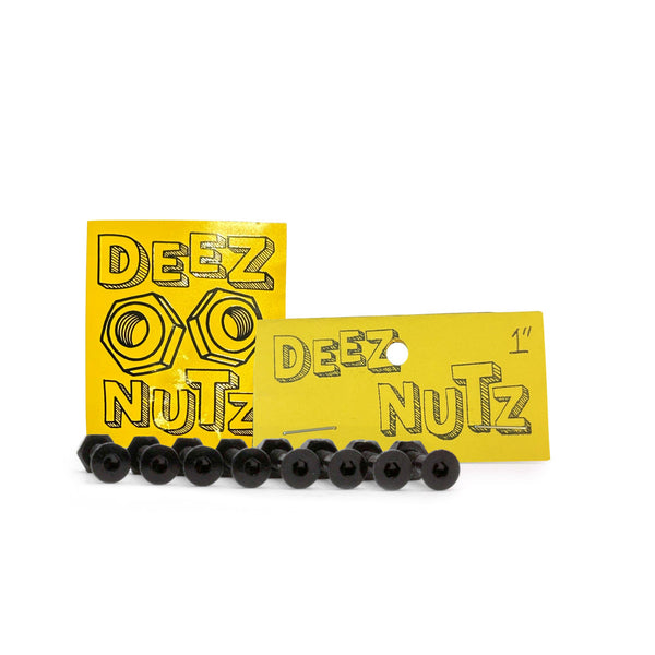 Deez Nutz 1" Allen Bolts - Black