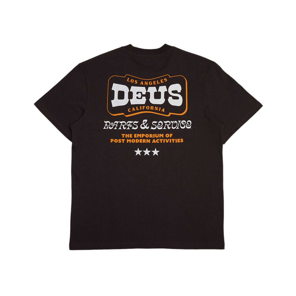 Deus Ex Machina Buckle Up T-Shirt - Chocolate Brown - Pretend Supply Co.