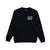 Deus Ex Machina Ever Seen Crew Sweatshirt - Black - Pretend Supply Co.