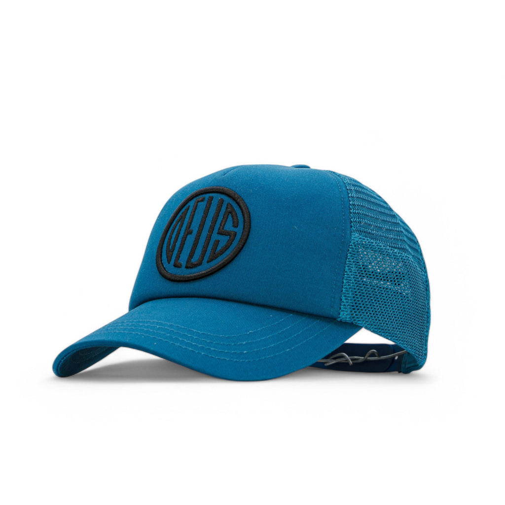 Deus Ex Machina Pill Trucker Cap - Legion Blue - Pretend Supply Co.