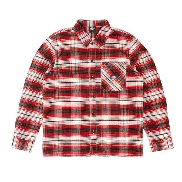 Dickies Forest Check Shirt - Red Ochre - Pretend Supply Co.