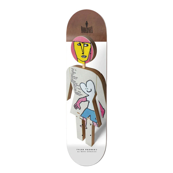 Girl Modernica x Mark Gonzales Tyler Pacheco Deck - 8.375" - Pretend Supply Co.