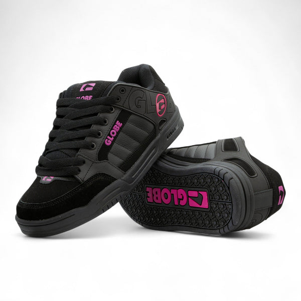 Globe Tilt Shoes - Black/Pink - Pretend Supply Co.
