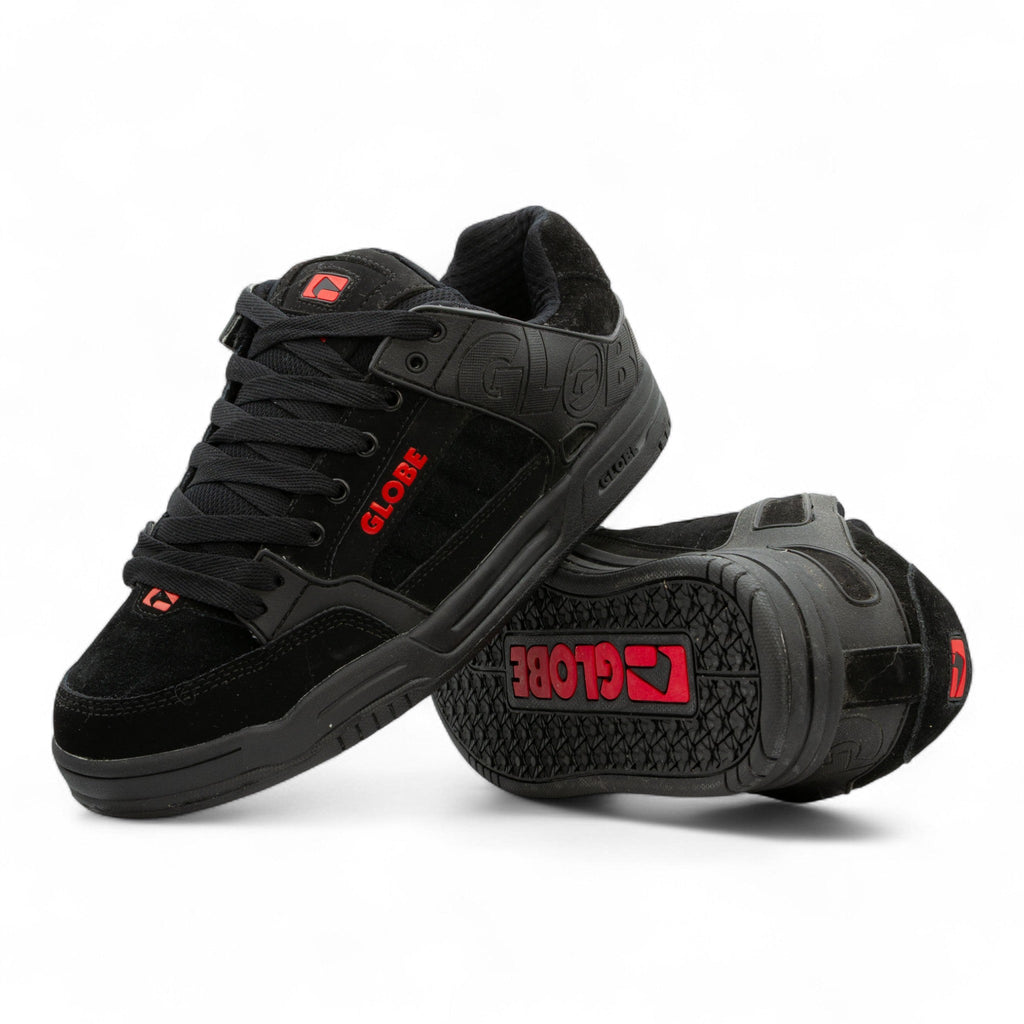 Globe Tilt Shoes - Black/Red - Pretend Supply Co.