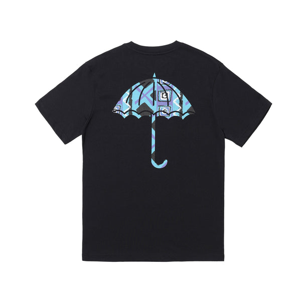 Helas Umbrella Brush T-Shirt - Black - Pretend Supply Co.