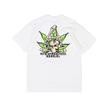 Huf x Cypress Hill Cypress Triangle T-Shirt - White - Pretend Supply Co.