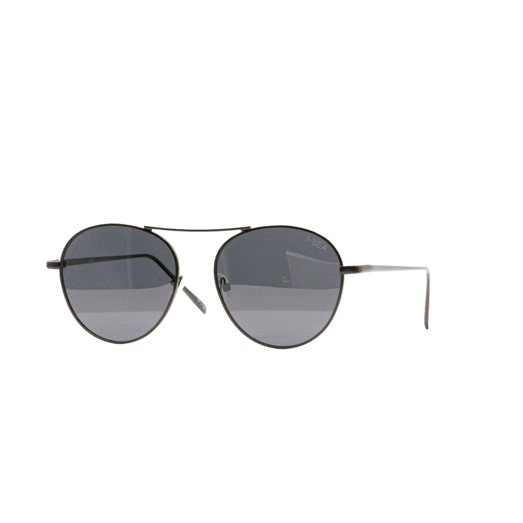 I - SEA Ahoy Sunglasses - Matt Black/Smoke Polarized - Pretend Supply Co.