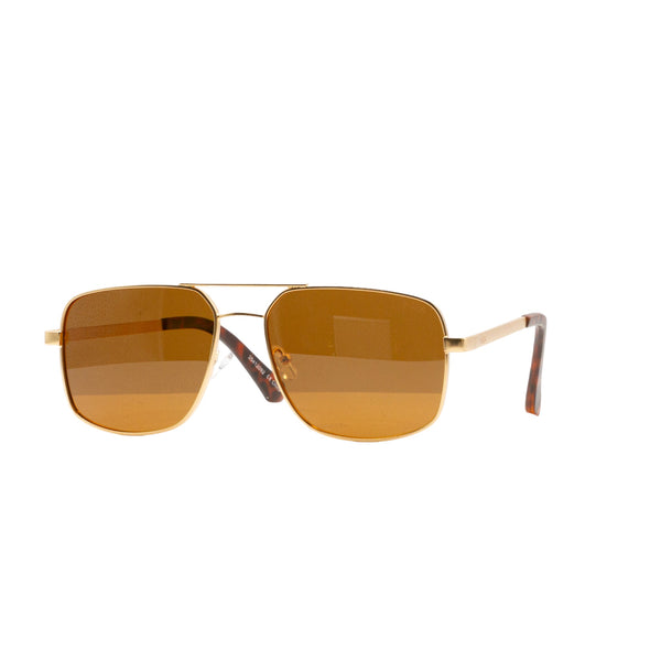 I-SEA El Morro Sunglasses - Gold/Brown Polarized - Pretend Supply Co.