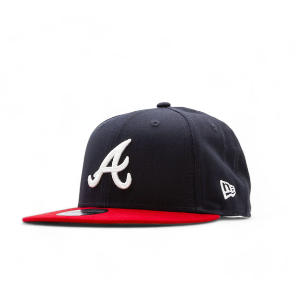 New Era MLB Essential Atlanta Braves 9FIFTY Cap - Navy - Pretend Supply Co.