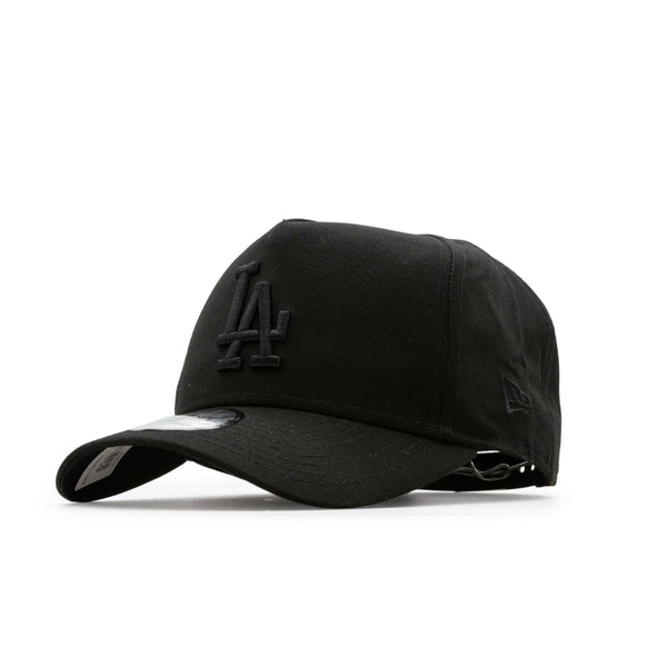 New Era Monochrome Los Angeles Dodgers E - FRAME Cap - Black - Pretend Supply Co.