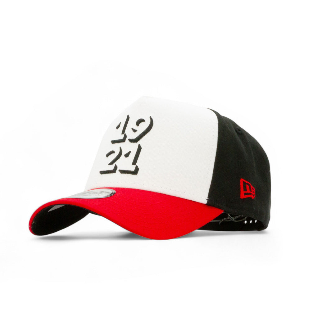 New Era Moto Guzzi Est Year 9FORTY Trucker Cap - White - Pretend Supply Co.