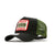 New Era Patch Trucker Cap - Black/Olive - Pretend Supply Co.