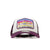 New Era Ski Patch Courchevel Trucker Cap - White/Purple - Pretend Supply Co.