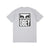 Obey Eyes Icon T-Shirt - Heather Grey - Pretend Supply Co.