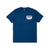 Obey Records, Buy, Sell, Trade Classic T-Shirt - Harbor Blue - Pretend Supply Co.