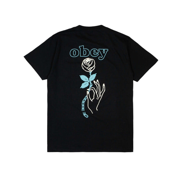 Obey Spring Forth T-Shirt - Black - Pretend Supply Co.