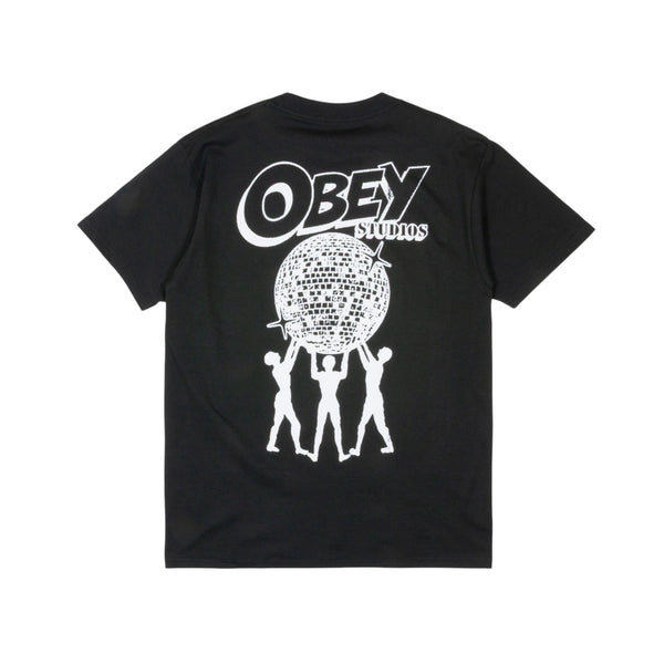 Obey Uplift T-Shirt - Vintage Black - Pretend Supply Co.